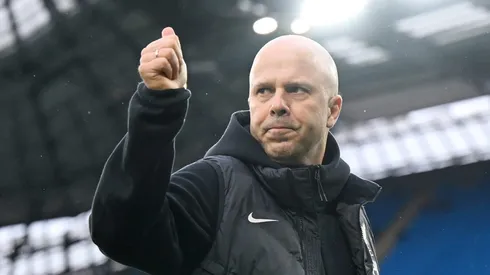 Arne Slot, treinador do Liverpool (Photo by Shaun Botterill/Getty Images)