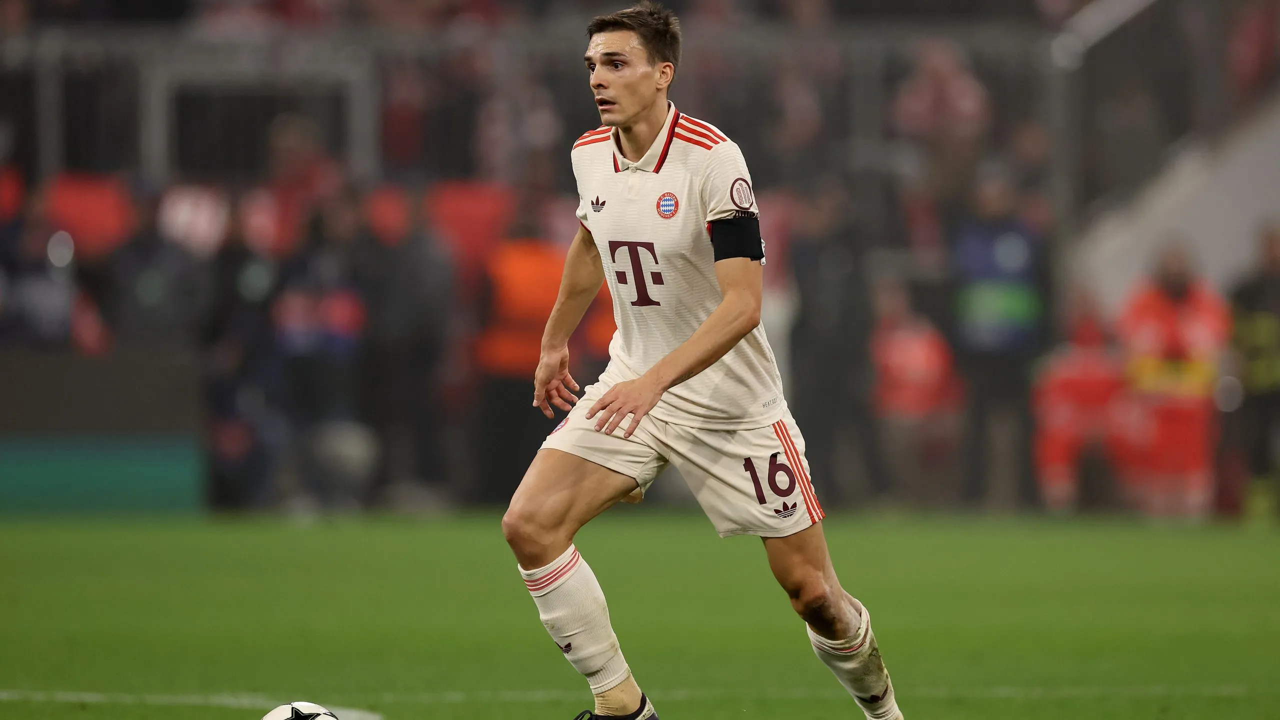 João Palhinha em campo pelo Bayern de Munique (Alexander HassensteinGetty Images)