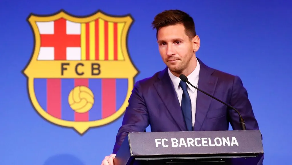 Messi em tempos de Barcelona. (Photo by Eric Alonso/Getty Images)