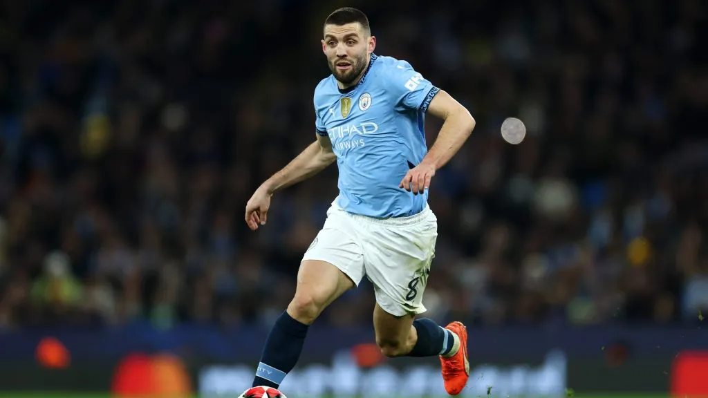 Kovacic em jogo do Manchester City. Foto: Dan Istitene/Getty Images