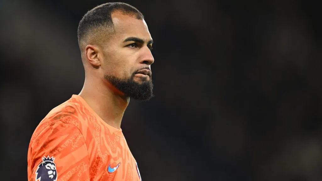 Robert Sánchez, goleiro do Chelsea. Foto: Michael Regan/Getty Images