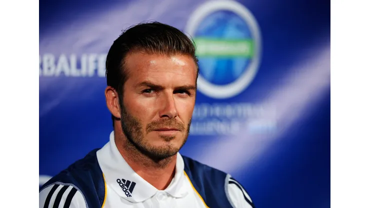 David Beckham é ex-Real Madrid (Photo by Kevork Djansezian/Getty Images)