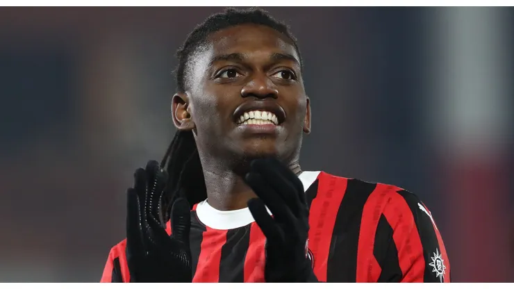Atacante Rafael Leão, jogador do Milan, e alvo do Chelsea (Photo by Marco Luzzani/Getty Images)