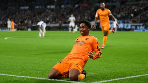 Endrick marca gol decisivo pelo Real Madrid (Photo by David Ramos/Getty Images)