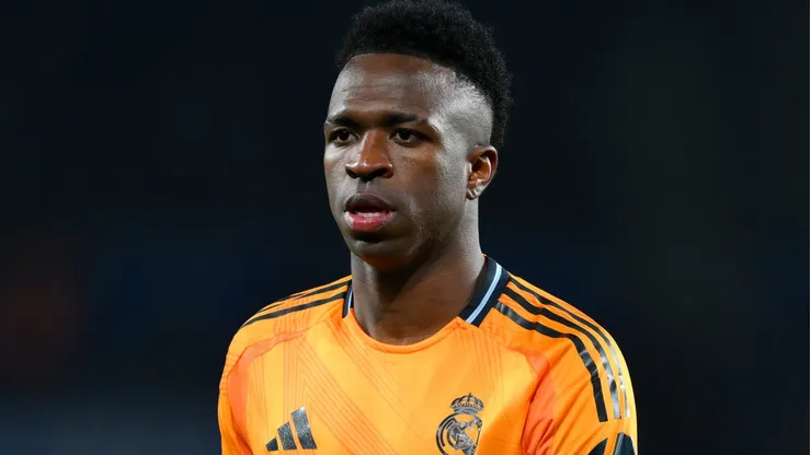 Situação envolvendo Vini Jr gera 'climão' nos bastidores do Real Madrid . (Photo by David Ramos/Getty Images)
