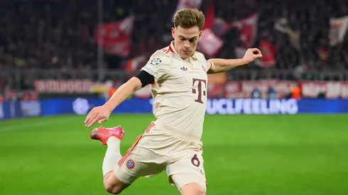 Joshua Kimmich em partida do Bayern de Munique