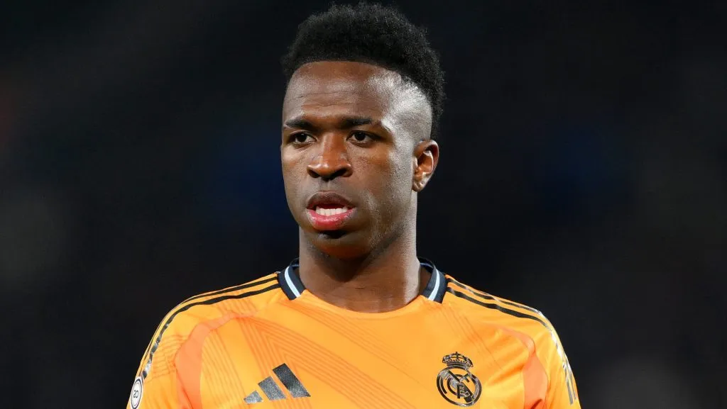 Vinicius Júnior, jogador do Real Madrid (Photo by David Ramos/Getty Images)