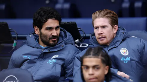 Gundogan e De Bruyne pelo Manchester City