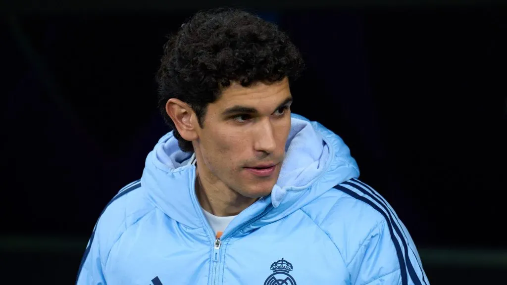 Vallejo no banco do Real Madrid. Foto: Angel Martinez/Getty Images