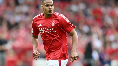 Murillo em jogo do Forest. Foto: Michael Regan/Getty Images
