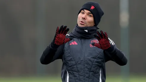 Casemiro, volante do Manchester United. Brasileiro deve deixar o clube. Carl Recine