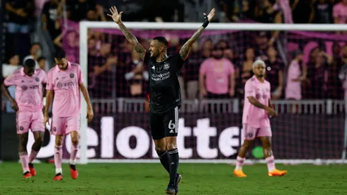 Artur comemora vitória do Houston Dynamo sobre o Inter Miami. Foto: Associated Press / Alamy Stock Photo