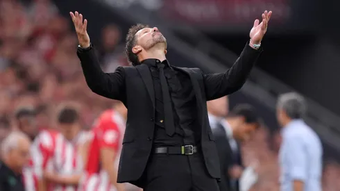 Diego Simeone, técnico do Atlético de Madrid. Foto: Juan Manuel Serrano Arce