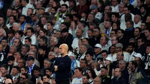 No entanto, a celebração foi manchada por cânticos homofóbicos de torcedores, resultando em uma punição da UEFA. (Foto por Angel Martinez/Getty Images)