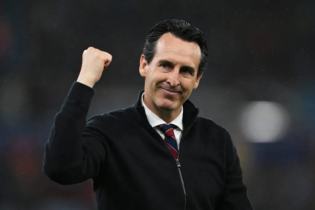 Unai Emery comanda o Aston Villa (Photo by Shaun Botterill/Getty Images)