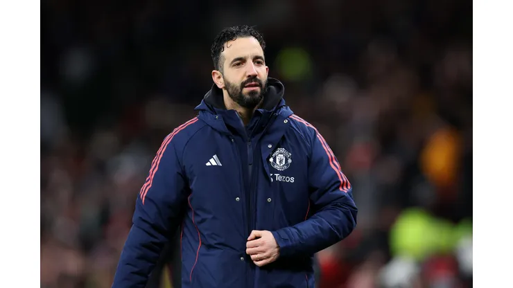 Ruben Amorim, técnico do Manchester United (Photo by Alex Livesey/Getty Images)