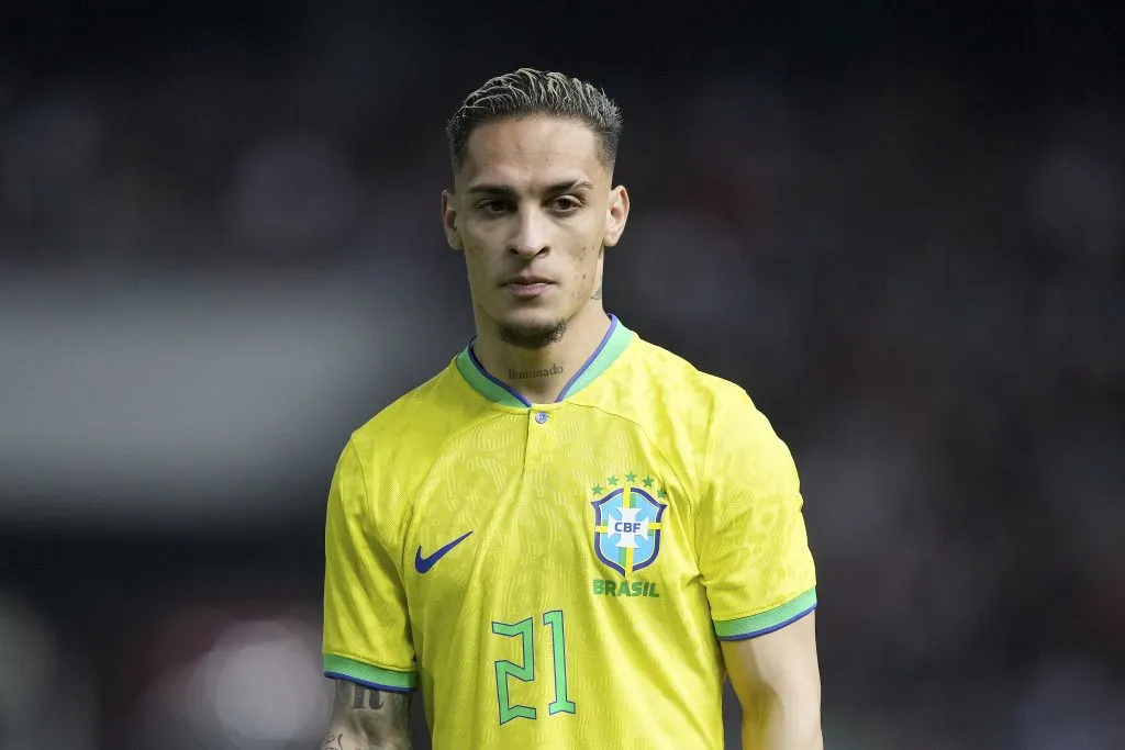Antony pode voltar à Seleção Brasileira (Photo by Alex Caparros/Getty Images)