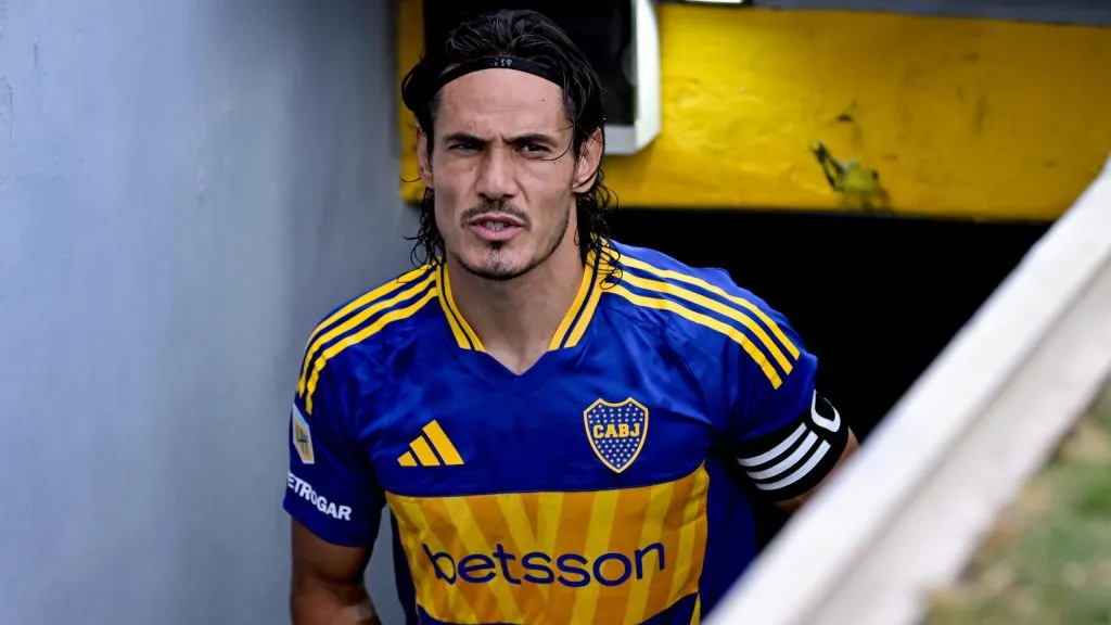 Cavani foi muito criticado após eliminação do Boca Juniors. Foto: Marcelo Endelli/Getty Images