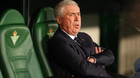 Ancelotti segue com futuro indefinido no Real Madrid. Foto: Fran Santiago/Getty Images