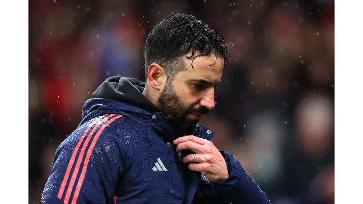 Ruben Amorim, técnico do Manchester United (Photo by Alex Livesey/Getty Images)
