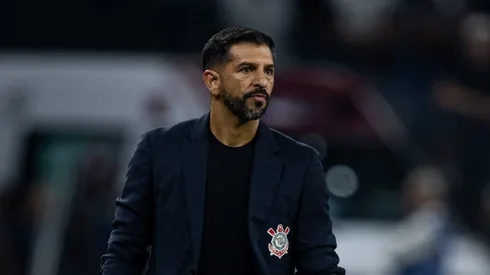Auxiliar do Corinthians mostrou incômodo com as críticas que a equipe recebeu após a vitória contra a Universidad Central-VEN. (Foto: Rodrigo Coca/Ag. Corinthians)