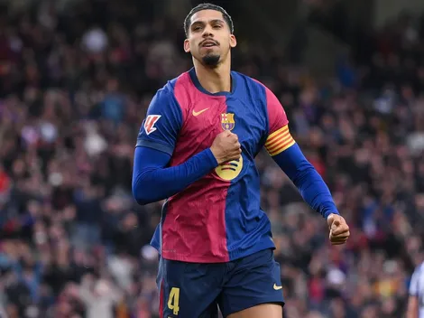 Ronald Araújo faz comemoração de Pedro e recebe recado do atacante do Flamengo