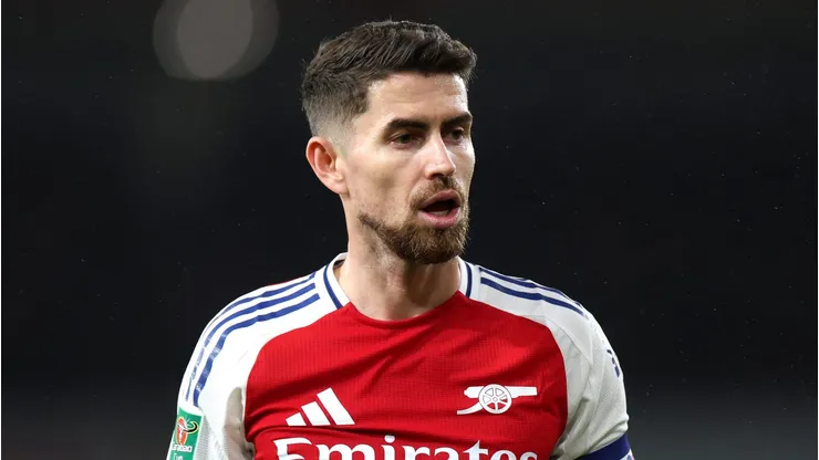 Jorginho, volante do Arsenal e alvo do Flamengo (Photo by Alex Pantling/Getty Images)