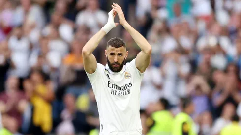 Benzema com a camisa do Real Madrid. Foto: Florencia Tan Jun