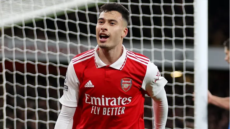 Barcelona e Arsenal preparam troca de jogadores com Gabriel Martinelli envolvido (Photo by Julian Finney/Getty Images)