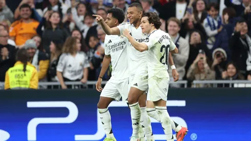 Jogadores do Real Madrid comemorando gol. Foto: Florencia Tan Jun