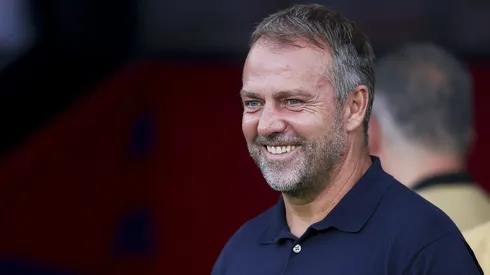 Hansi Flick, treinador do Barcelona (Photo by Eric Alonso/Getty Images)