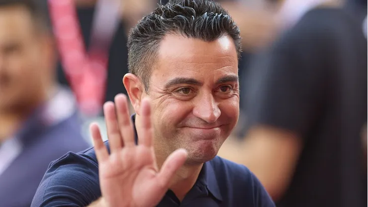 Ex-Barcelona, Xavi se aproxima de acordo para substituir Jorge Jesus no Al-Hilal (Photo by Fran Santiago/Getty Images)