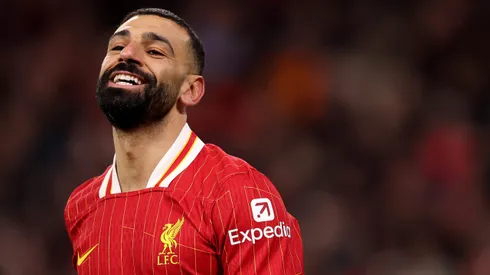 Salah em campo pelo Liverpool (Photo by Carl Recine/Getty Images)