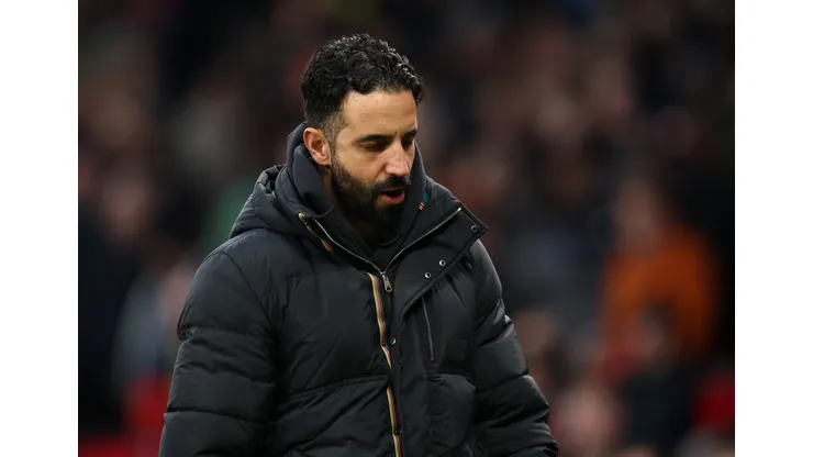 Ruben Amorim, técnico do Manchester United (Photo by Carl Recine/Getty Images)