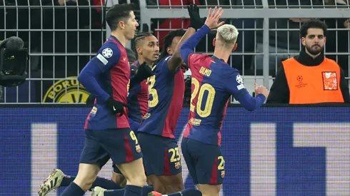 O Barcelona enfrenta o Benfica tentando encerrar um jejum incômodo na Liga dos Campeões. (Foto de Lars Baron/Getty Images)