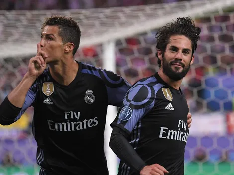 Isco parabeniza partida de Brahim Díaz contra o Atlético de Madrid