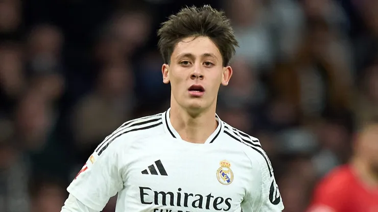 Arda Güler, jogador do Real Madrid, alvo do Arsenal. Foto: Angel Martinez/Getty Images