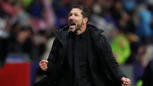 Diego Simeone treinador do Atlético de Madrid