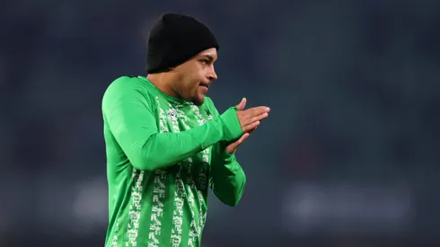 Vitor Roque é apresentado pelo Palmeiras (Photo by Fran Santiago/Getty Images)