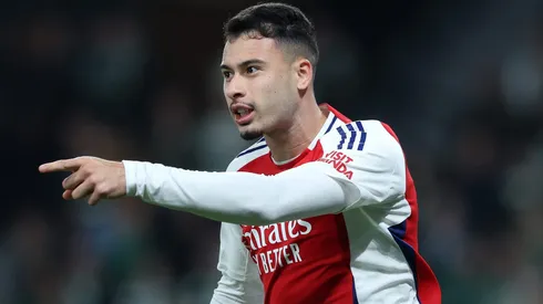 Arsenal aceita vender Gabriel Martinelli ao Barcelona, mas impõe uma condição (Photo by Carlos Rodrigues/Getty Images)