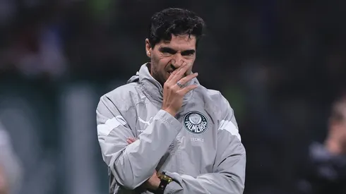 Abel Ferreira técnico do Palmeiras durante partida contra o Bragantino