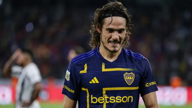 Cavani, atacante do Boca Juniors. Foto: Joaquín Camiletti
