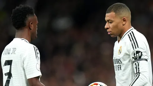 Após temporadas brilhantes e decisivas, o atacante vê seu desempenho cair, perde espaço para Kylian Mbappé e encara resistência da diretoria a um pedido de salário equivalente ao do francês. (Foto de Angel Martinez/Getty Images)
