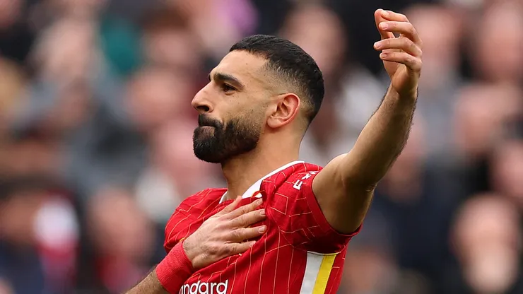 Salah vê o Barça com bons olhos. (Foto de Carl Recine/Getty Images)