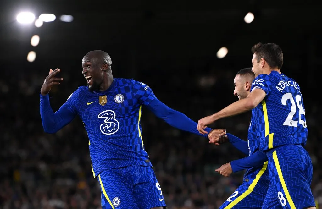 Romelu Lukaku comemorando um gol marcado pelo Chelsea (Stu Forster/Getty Images)