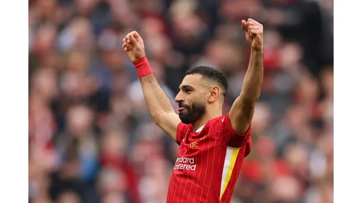 Salah é o craque do Liverpool e briga pela bola de ouro. Foto: Carl Recine/Getty Images