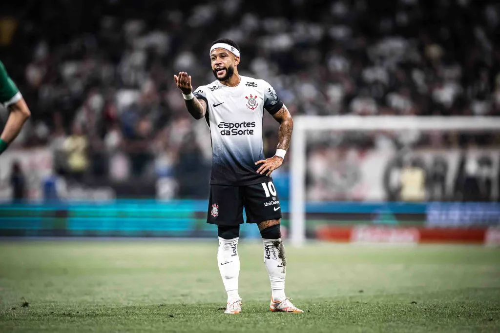 Memphis e Gustavo Henrique se acertam, afirma zagueiro do Coritnhians. Foto: Leonardo Lima/AGIF