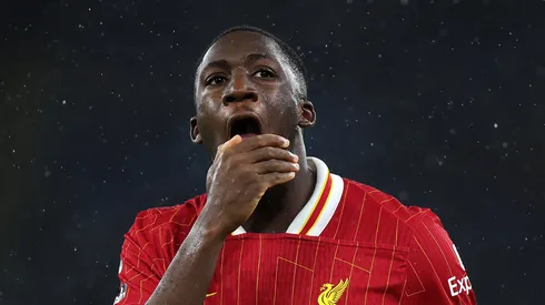 Konaté durante partida pelo Liverpool