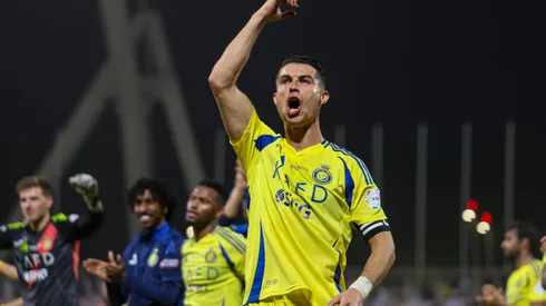 Cristiano Ronaldo marcando gol. (Photo by Yasser Bakhsh/Getty Images)