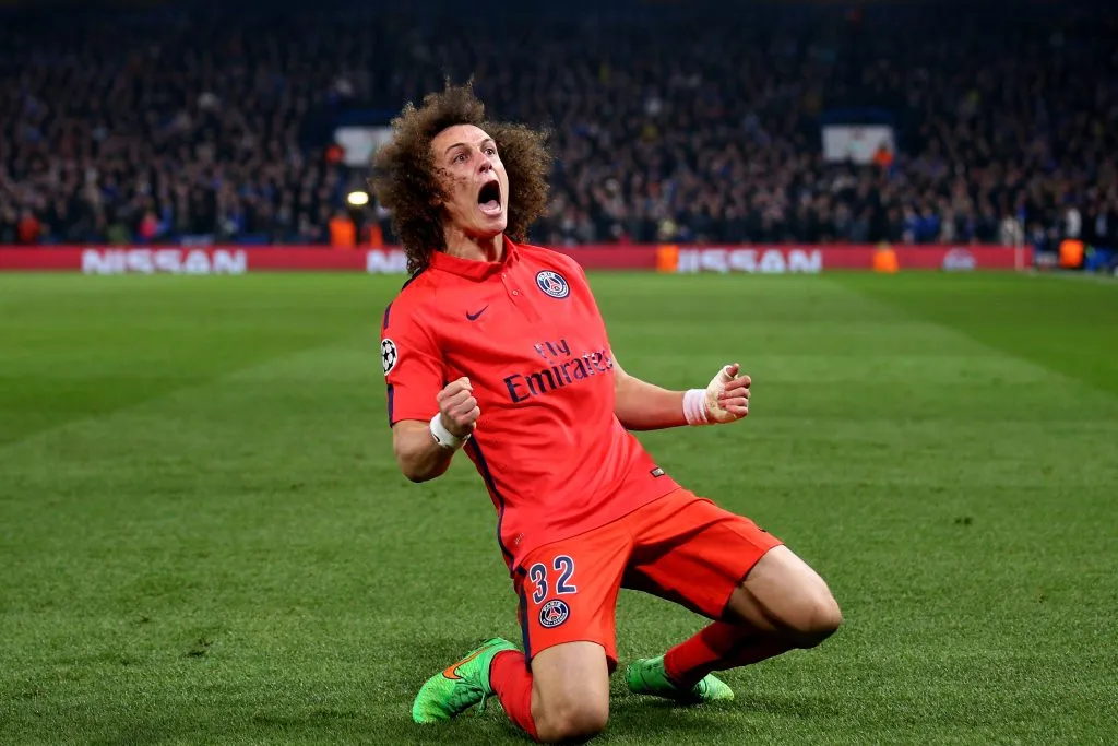 David Luiz é quem lidera o ranking.  (Photo by Paul Gilham/Getty Images)